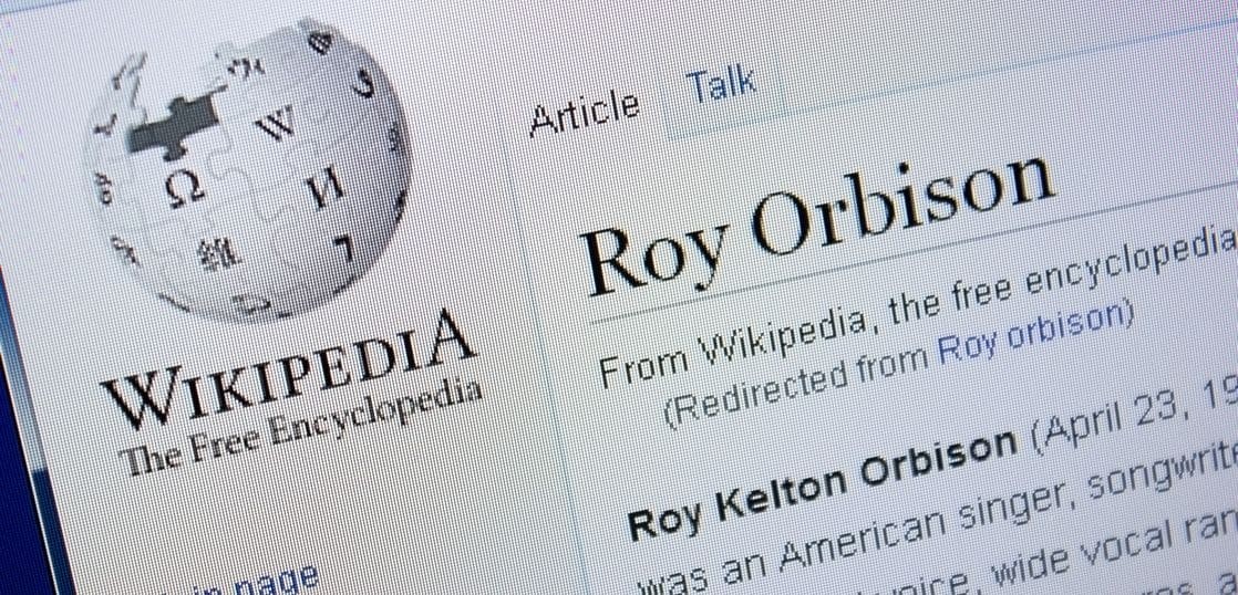 ロイ・オービソンのWikipedia表示